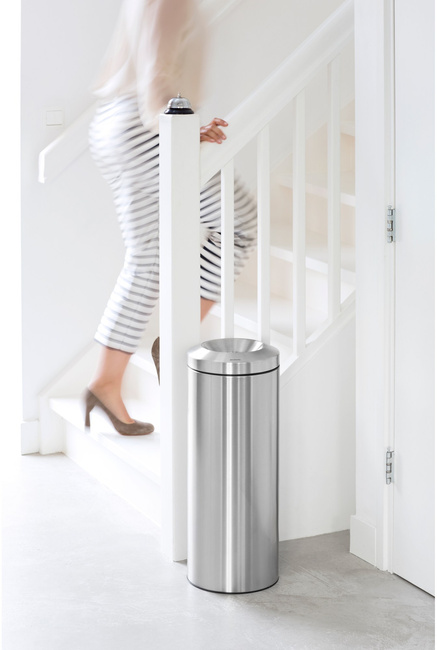 Kosz samogaszący Brabantia FlameGuard 30 l, Matt Steel