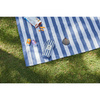 Koc piknikowy Whitsunday Blue 170 x 170 cm Dock & Bay