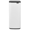 Kosz na śmieci Brabantia Bo Touch Bin 30 l, biały, z wiadrem z uchwytem