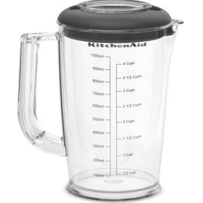 Blender ręczny z akcesoriami KitchenAid 5KHBV83EER czerwony