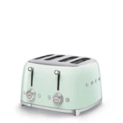Smeg - Toster, Cztery Kromki, Pastelowa Zieleń 50's Style TSF03PGEU Pastelowa Zieleń