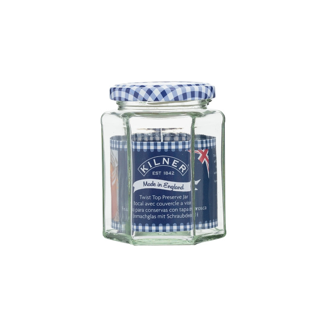 Słoiki sześciokątne Twist Top 280 ml - Kilner