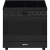 Smeg - Kuchnia wolnostojąca Symfonia C9Imn2 Czarny