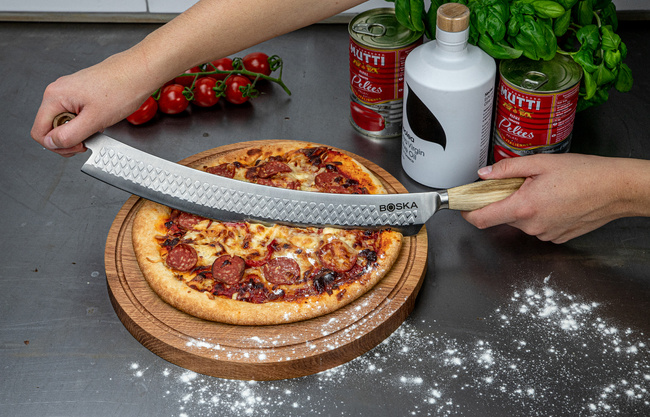 Nóż do pizzy i sera Oslo+ 44cm - Boska