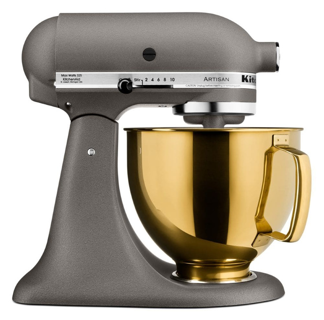 Dzieża 4,8L Inox 5KSM5SSBRG lśniąca złota - Kitchenaid