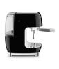 Smeg - Ekspres do kawy, kolbowy ECF03BLEU 50's Style - czarny