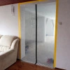 Kurtyna przeciwpyłowa Extralink XXL z prostym zamkiem, 230 x 135 cm