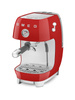 Smeg - Ekspres do kawy, kolbowy ECF03 50's Style - czerwony