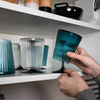 Zestaw kolorowych kieliszków Trebonn SplitGlass Easy, 6 czasz 550 ml i 6 nóżek