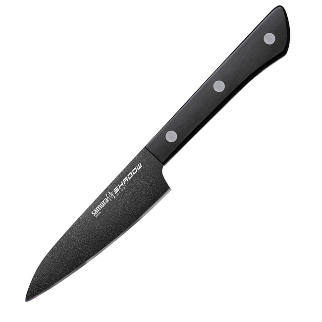 Samura Shadow Nóż Kuchenny Do Obierania 99mm - Ostrze Precyzyjne Dla Profesjonalistów