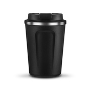 ASOBU Kubek termiczny do kawy CAFE COMPACT BLACK, 384ml
