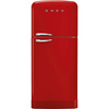 Smeg - Chłodziarko-zamrażarka FAB50RRD5 50'S STYLE - czerwony