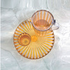 tacki okrągłe do serwowania 31 cm amber - guzzini