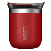Kubek do kawy WACACO Octaroma Classico 400 ml czerwony