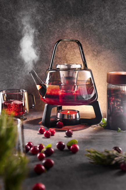Chavelle Czajnik do herbaty z podgrzewaczem - 1.2 Ltr - Gefu