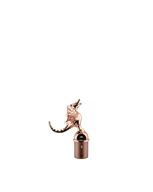 Gwizdek Alessi REXDRARAME w kształcie smoka do czajnika Tea Rex 9093REXB, miedziany