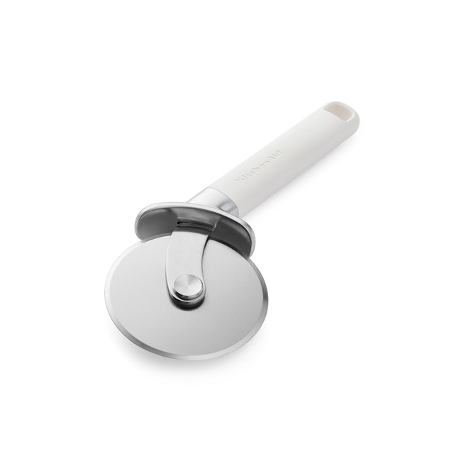 KitchenAid radełko do pizzy Porcelain White stal nierdzewna, ergonomiczne