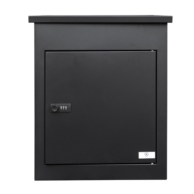EXTRALINK LockStar Skrzynka na Paczki Stalowa 44x34x55 cm Solidna Zabezpieczająca
