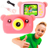 Extralink Kids Camera H25 różowy - aparat cyfrowy - 1080p 30fps, wyświetlacz 2.0"