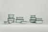 Zestaw 4 misek Cirqula Okrągła 350 750 1250 2250 Ml Nordic Jade 106232094700