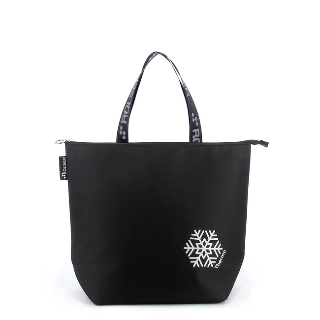 Duża torba termiczna 13l czarna - Rolser