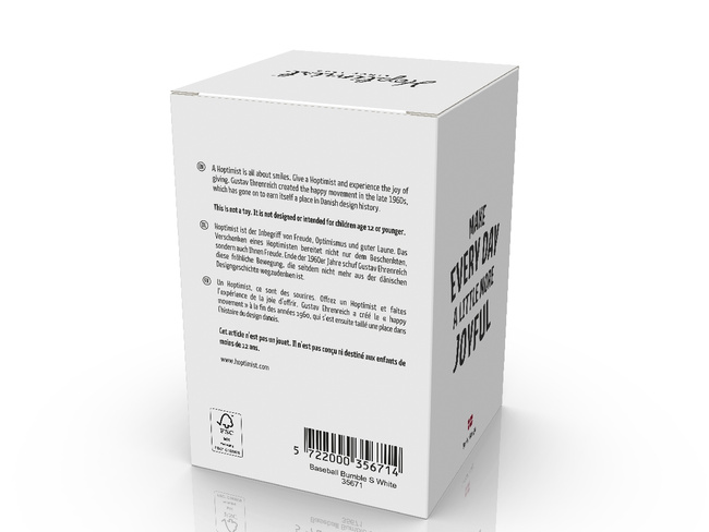 Hoptimist Bumble S Baseball White - Hoptimist