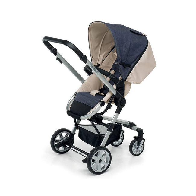 Wózek 3w1 Foppapedretti Supertres Denim Red – czerwony