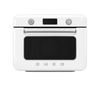 Smeg - Piekarnik Nablatowy Z Funkcją Pary 50's Style Cof01Wheu Biały