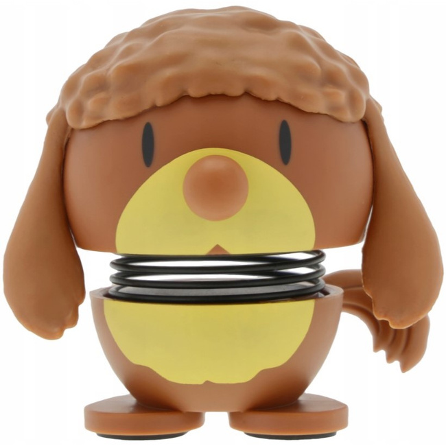 Figurka Hoptimist Poodle Xs Brown 5,3 cm sprężynujący pudel dekoracja prezent