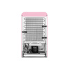 Smeg - Happybar FAB10HRPK6 50'S RETRO STYLE - pastelowy róż