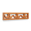 Wieszak ścienny Foppapedretti Flat 3 Walnut – orzech