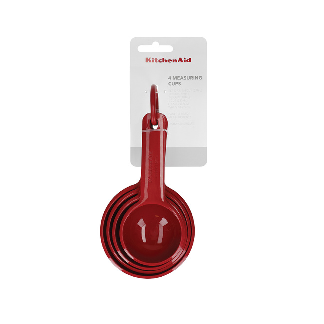 Kitchenaid Miarki Kuchenne Cups 4 Szt Empire Red