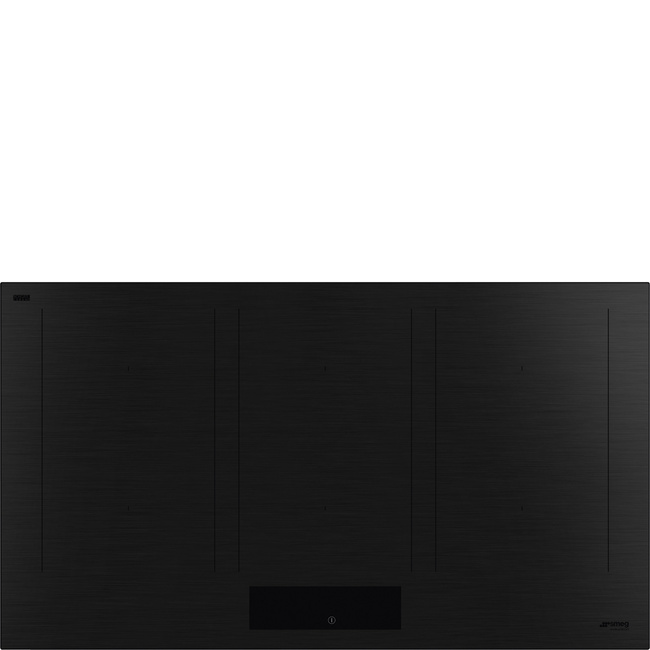 Smeg - Płyta indukcyjna, 90cm, Classica, czarny Universal Sim3964mb Czarny mat.