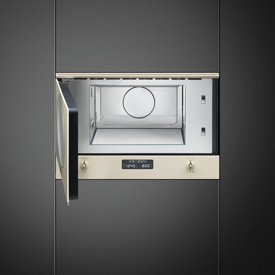 Smeg - Kuchenka mikrofalowa, Cortina MP722PO Cortina