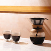 Bodum zaparzacz do kawy z filtrem stałym Pour Over 1l Cork