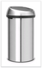 Kosz na śmieci Brabantia Touch Bin 60 l, stal matowa, z szerokim otworem