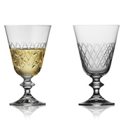 Kieliszki do białego wina ze szkła kryształowego Eaton 230 ml 2 sztuki - Lyngby glas