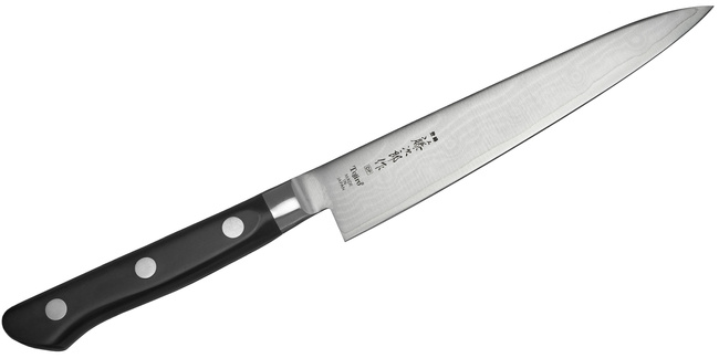 Nóż uniwersalny Tojiro DP37 F-651, damasceńska stal VG-10, ostrze 15 cm