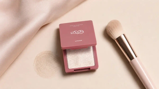 Rozświetlacz w kremie Lovro Highlighter Paste, efekt mokrego blasku, 8 g