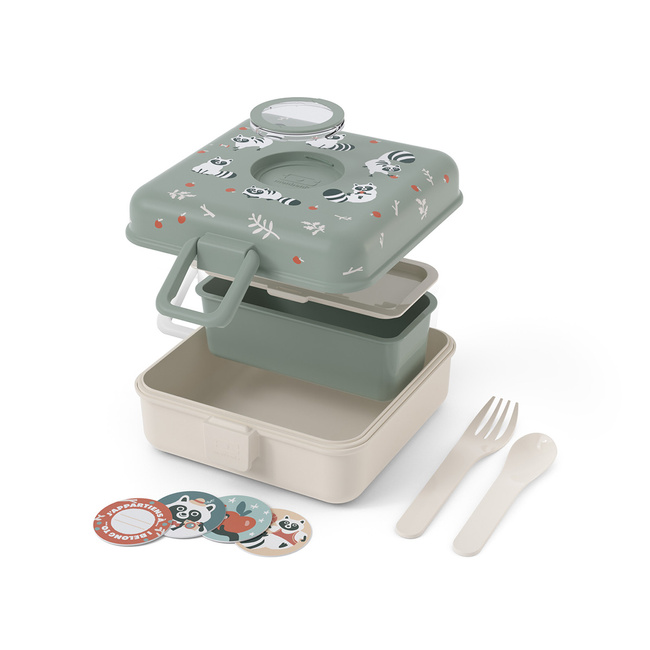Monbento Lunchbox Dla Dzieci Snacky 0,85l Raccoon