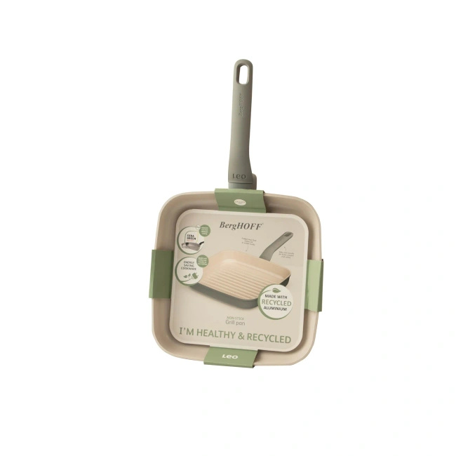 Patelnia grillowa Balance Eco Grey 24 Cm - Berghoff