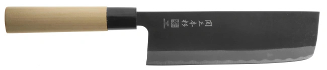 Nóż Nakiri Seki Sanbonsugi Kurodachi FC-331, 17 cm, stal węglowa SK4