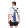 Torba wodoodporna Dock & Bay Whitsunday Blue z zamknięciem rolowanym i paskami plecaka