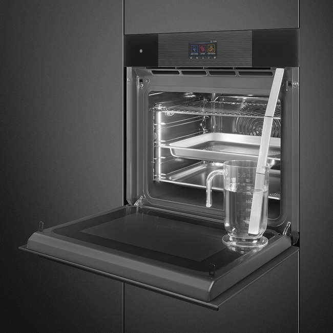 Smeg - Piekarnik, Omnichef, Linea, Czarny Linea So6104Apb3 Czarny.
