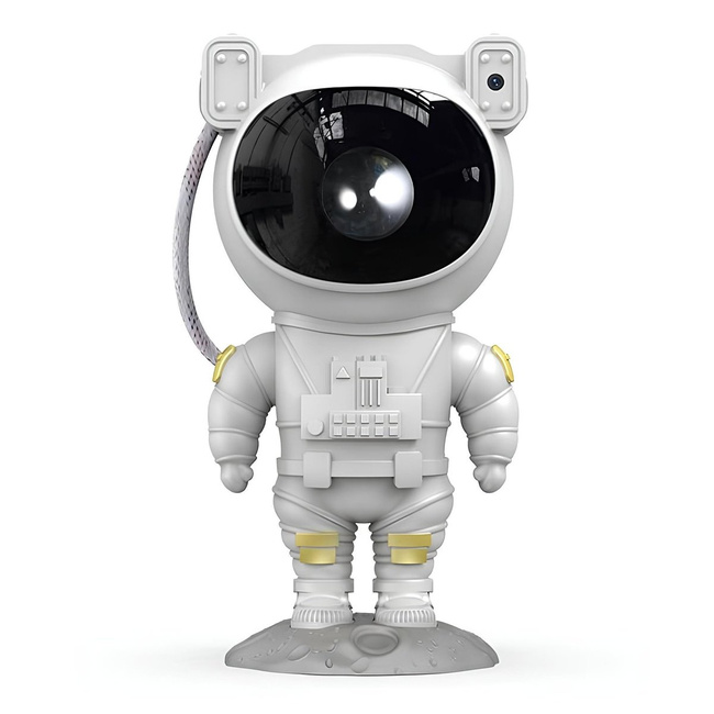 Extralink Projektor gwiazd | Lampka nocna, rzutnik | dla dzieci, w kształcie astronauty, Row
