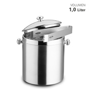 Pojemnik na lód + szczypce - Weis