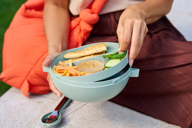 Miska Lunch Box Z Pokrywką Vita 2.0 Nordic Blue - Mepal