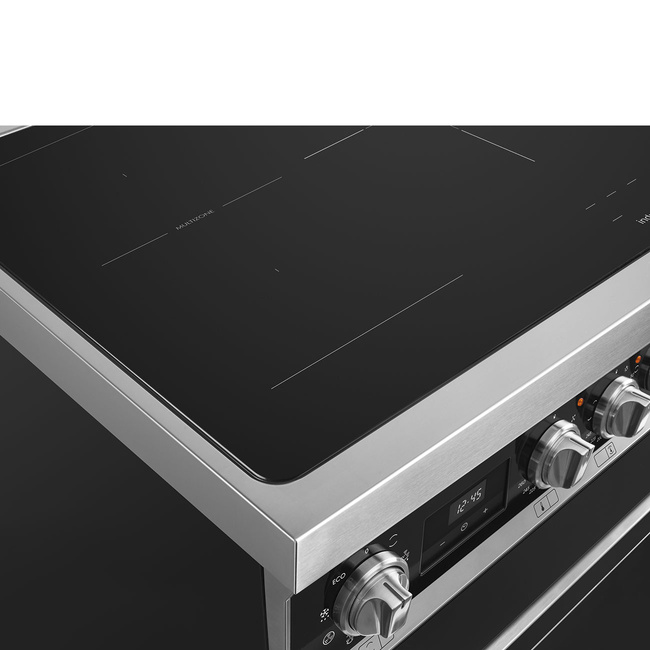 Smeg - Kuchnia wolnostojąca Portofino Cpf92Imbl Czarny