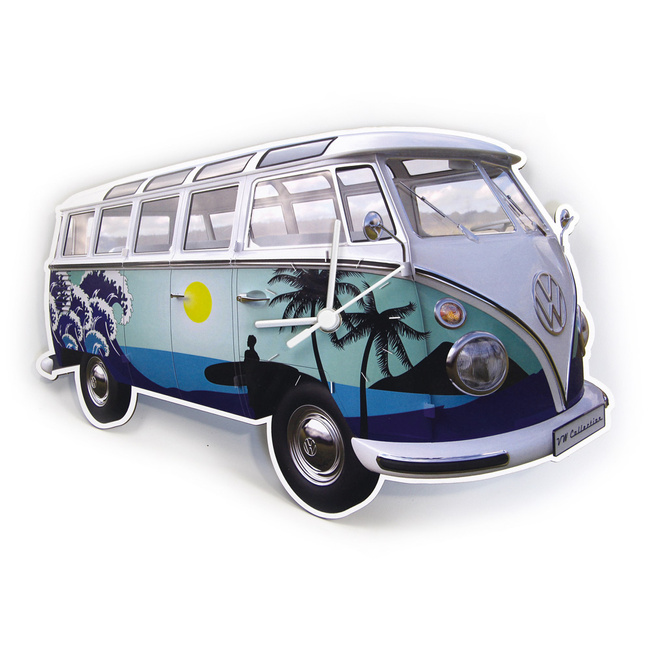 Vw Zegar Ścienny Bus Surf