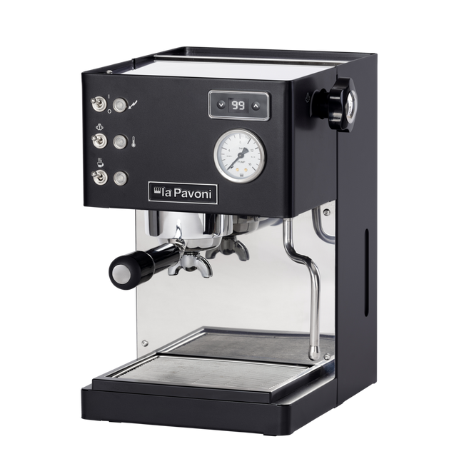 La Pavoni - Kolbowy ekspres do kawy Casa Bar PID LPMCBN02EU Czarny